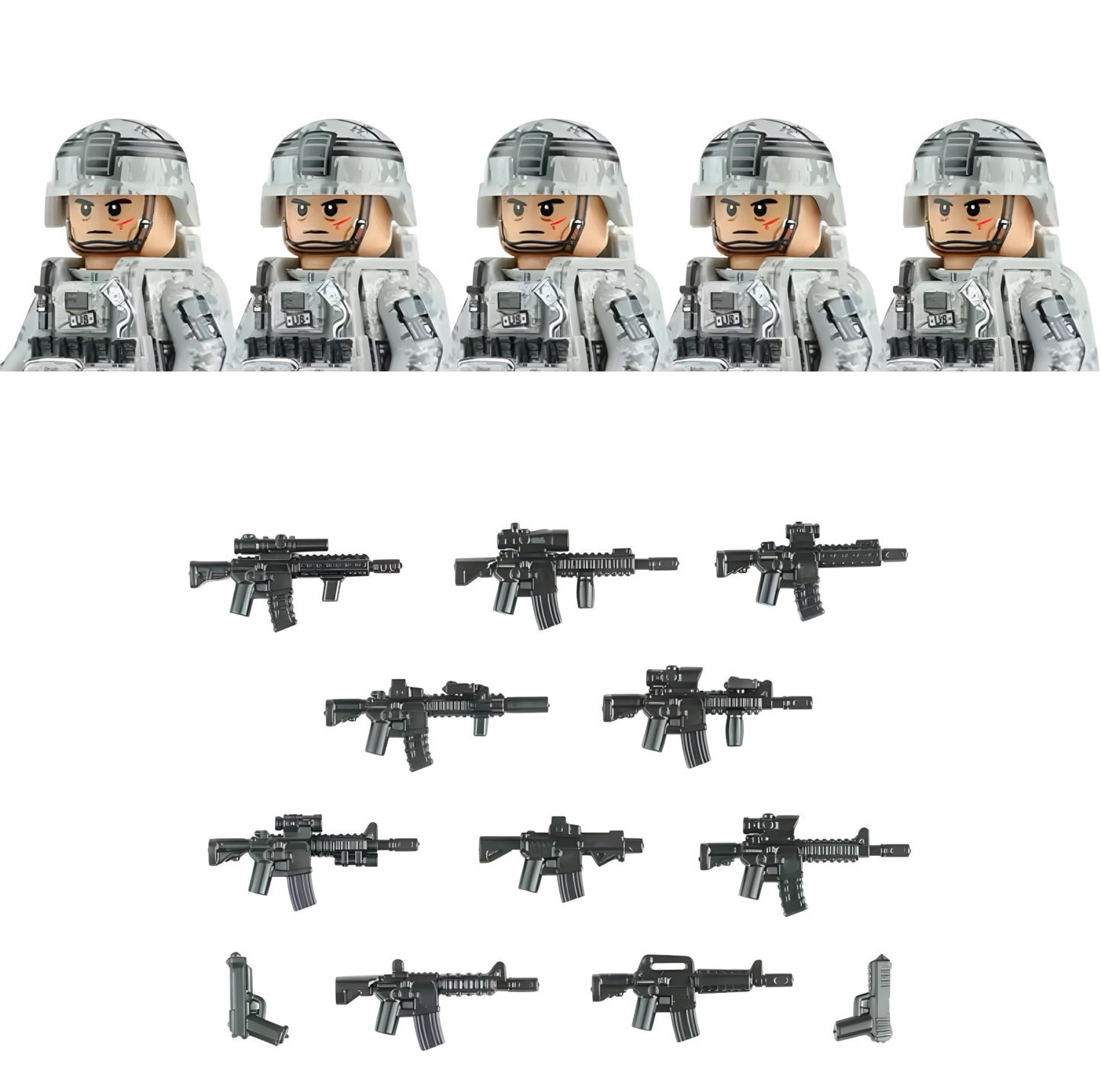 Modern Warfare Soldiers and Arsenal