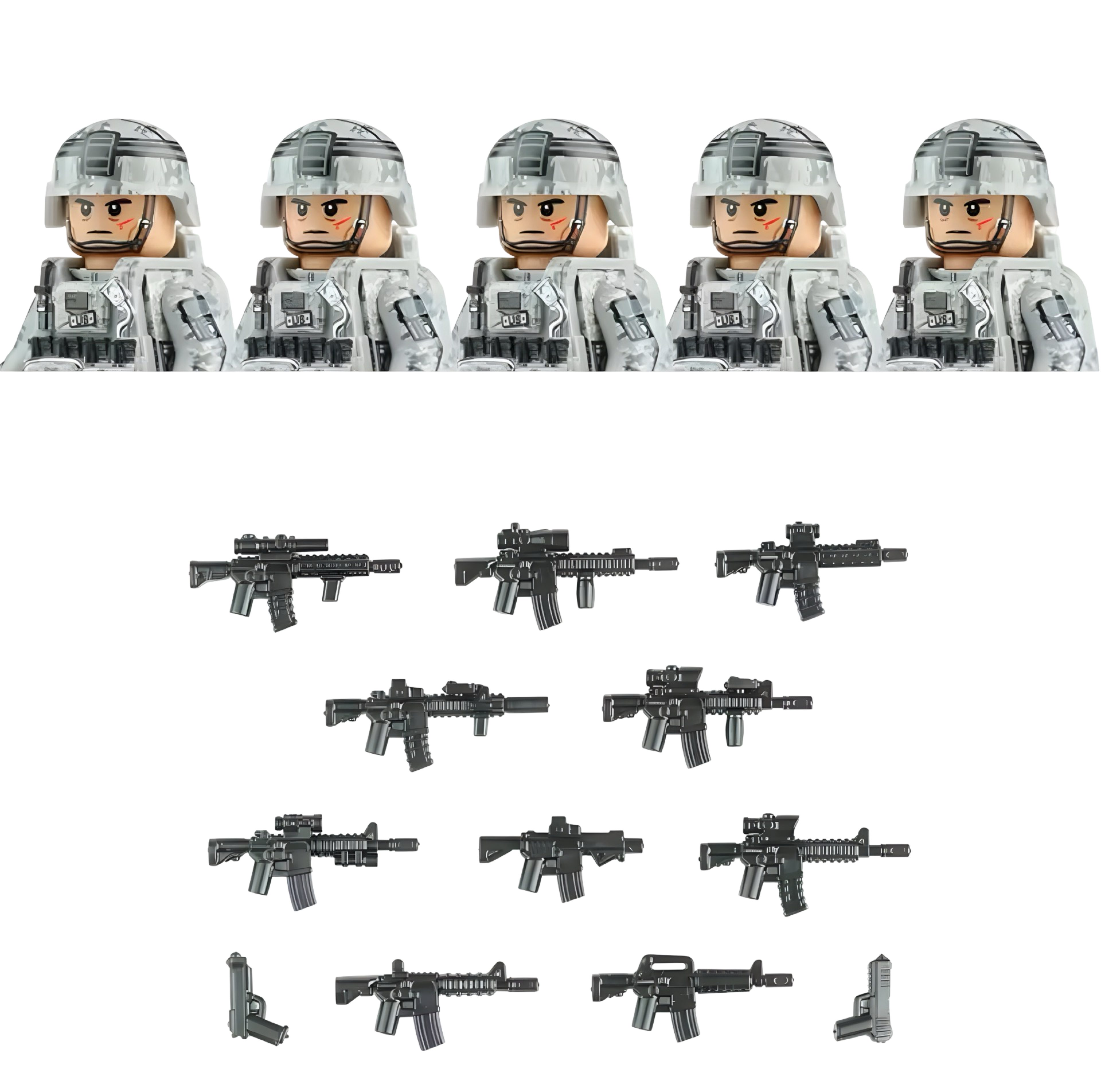 Modern Warfare Soldiers and Arsenal