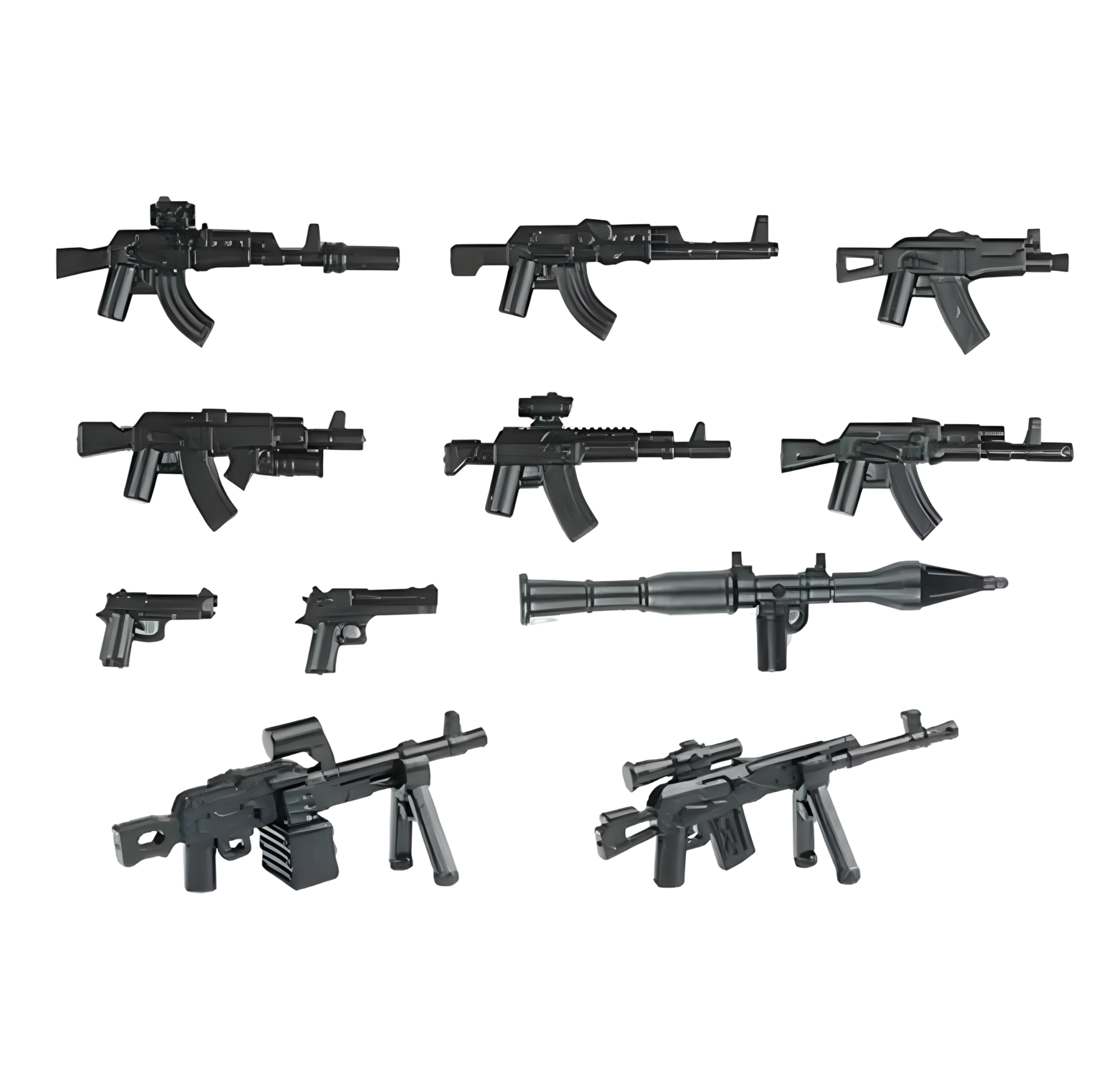 Modern Warfare Soldiers and Arsenal