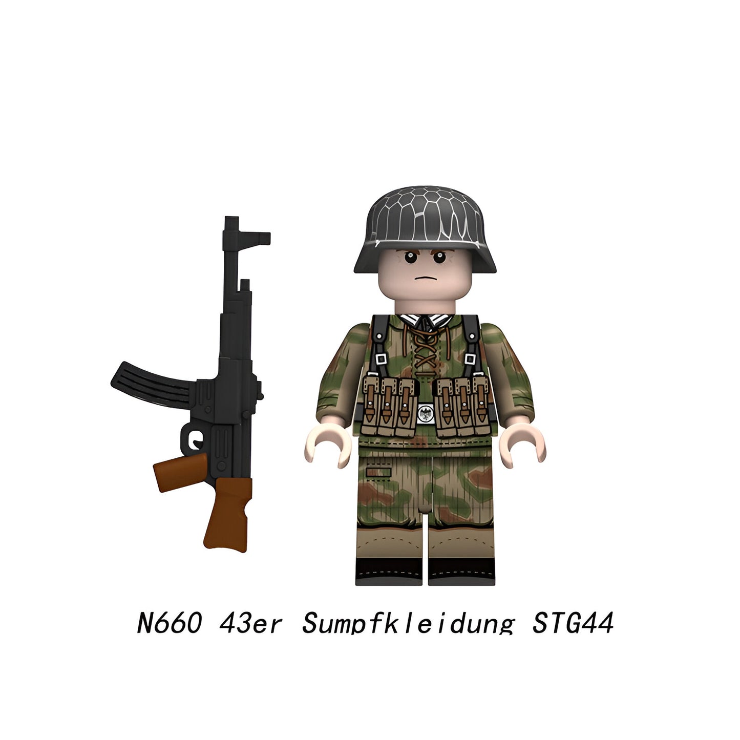World War 2 German Sumpfkleidung Infantry