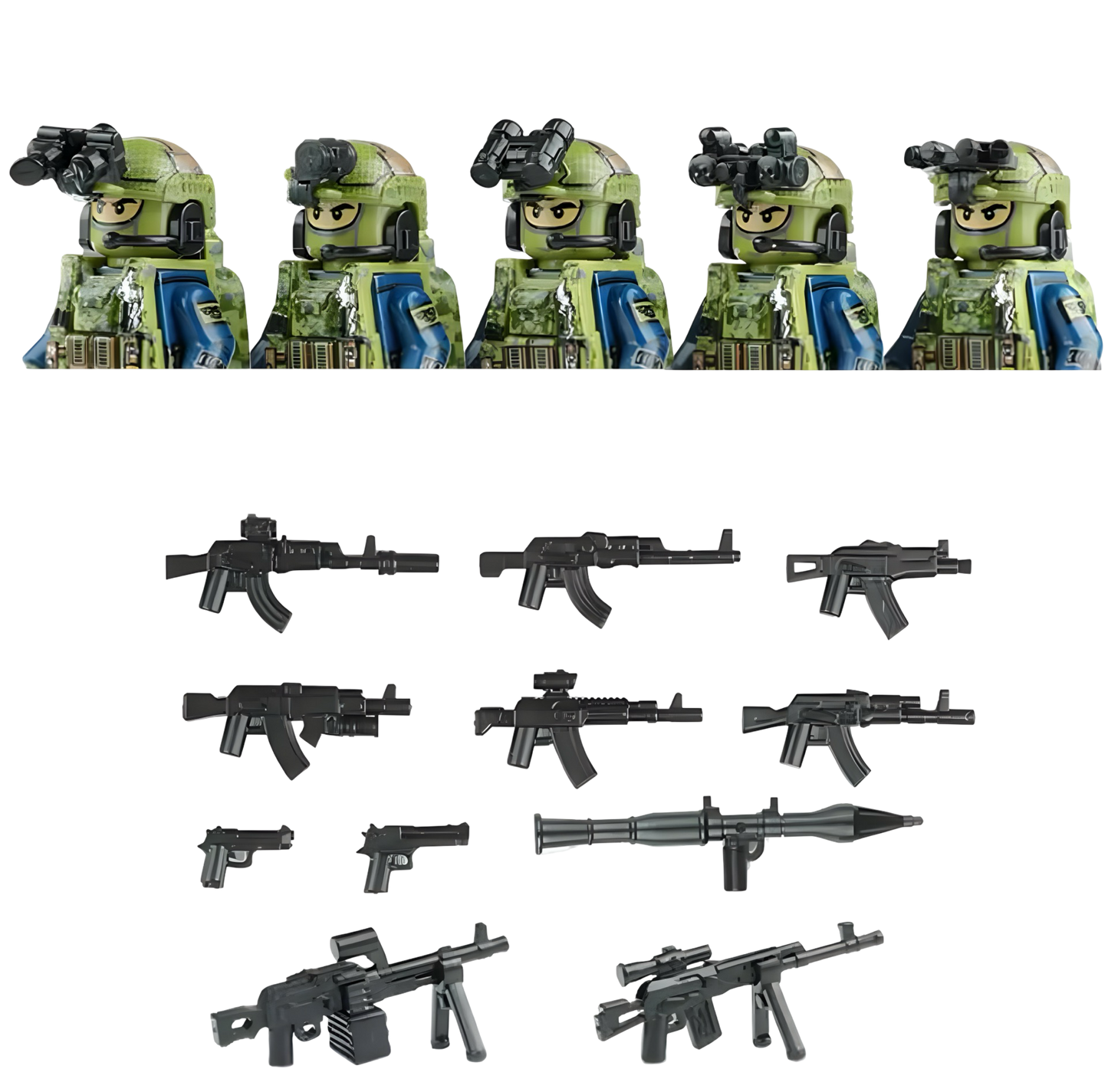 Modern Warfare Soldiers and Arsenal