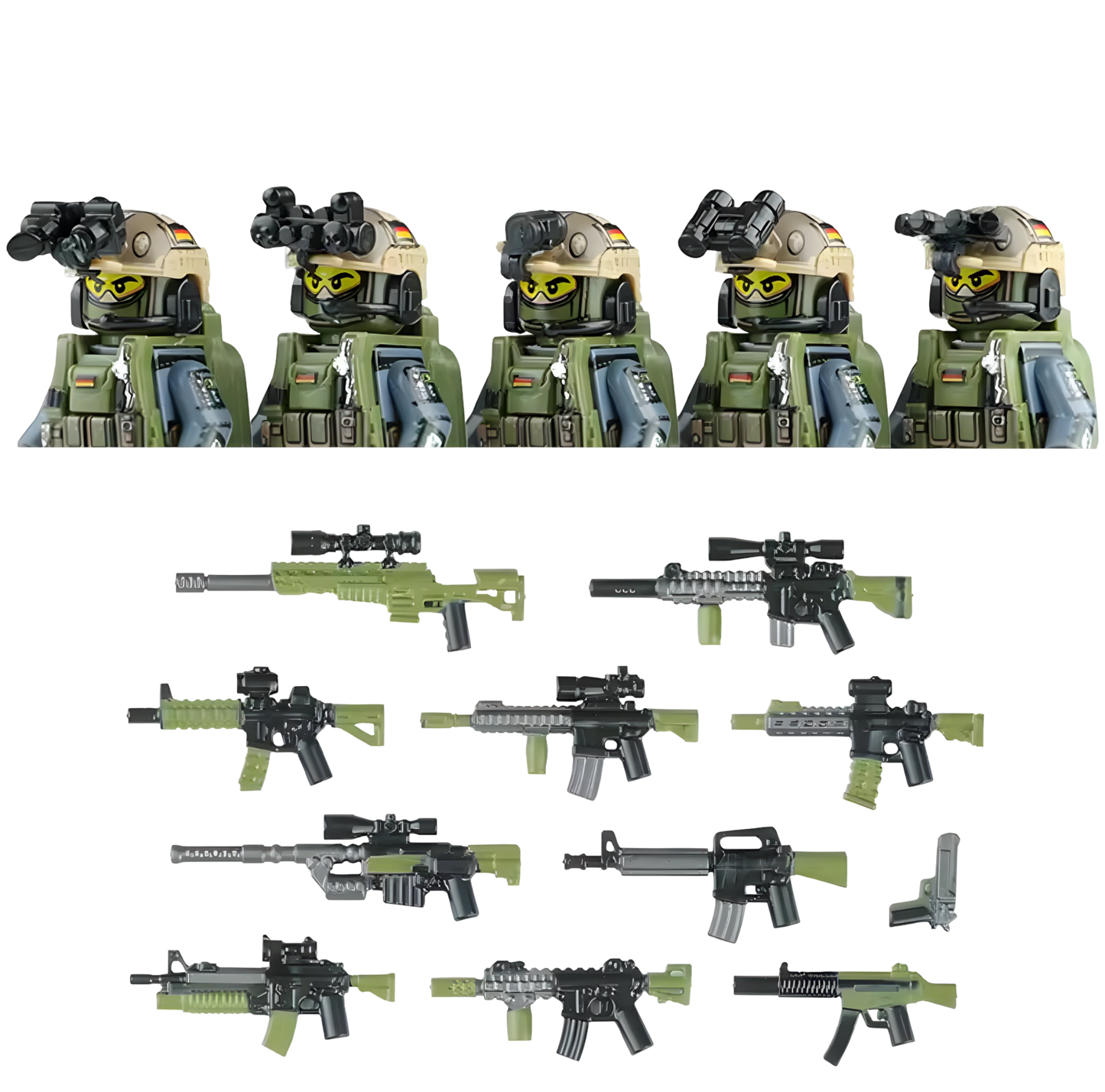 Modern Warfare Soldiers and Arsenal