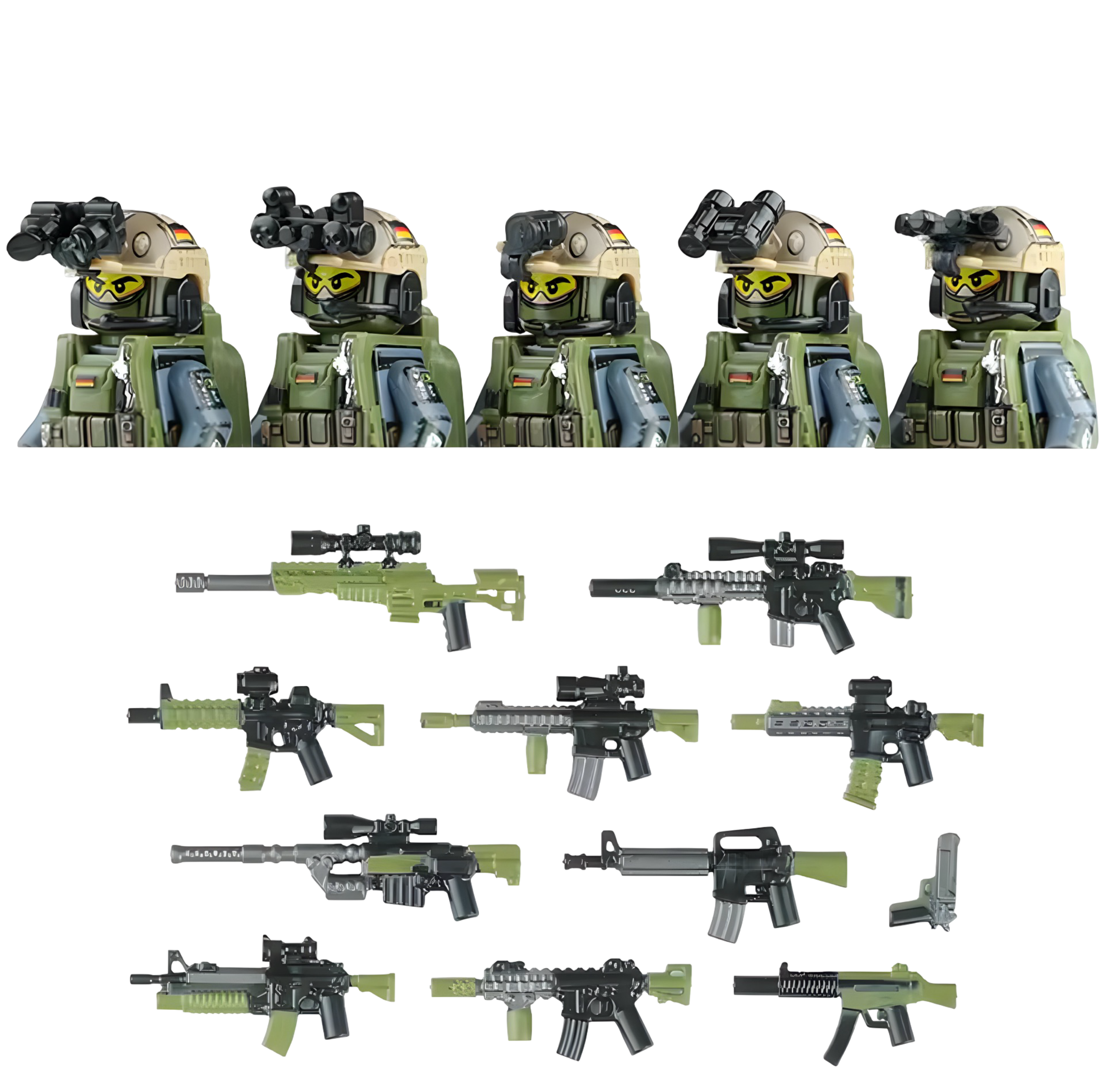 Modern Warfare Soldiers and Arsenal
