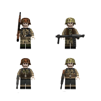 World War 2 German Infantry Camouflage