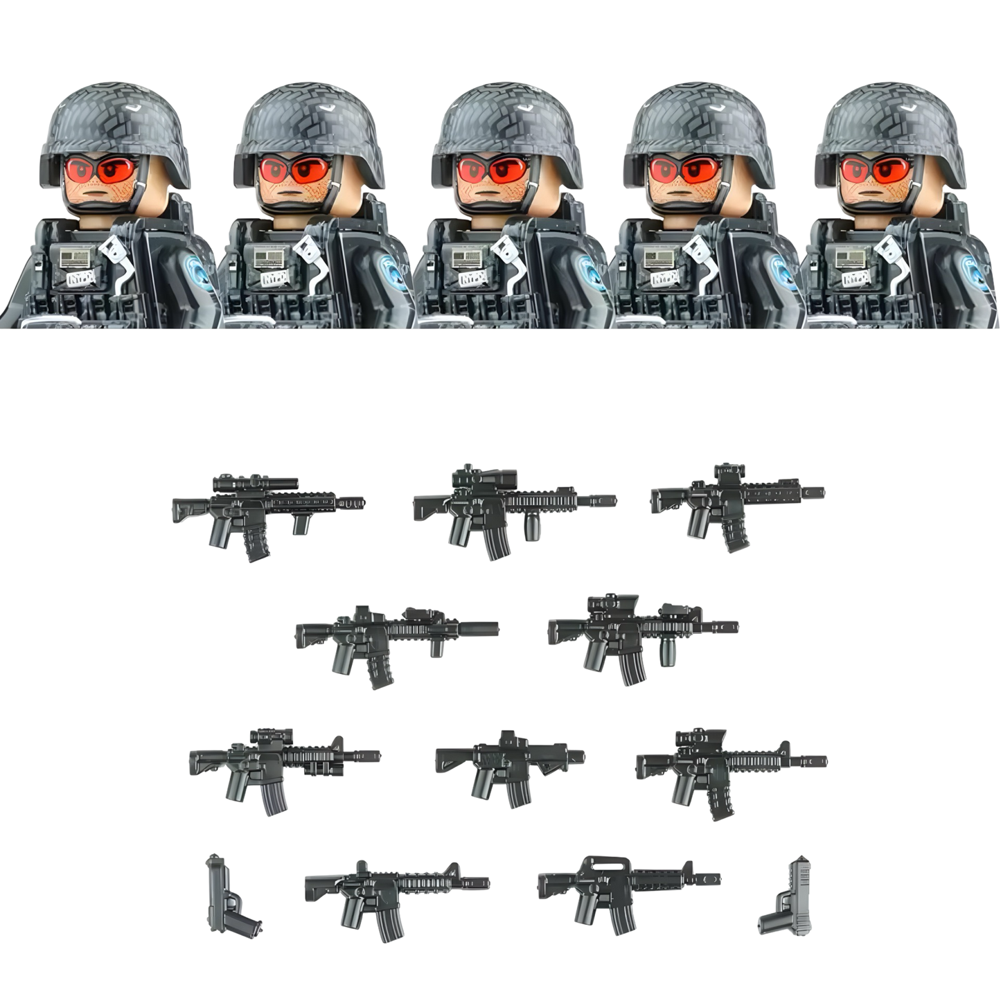 Modern Warfare Soldiers and Arsenal