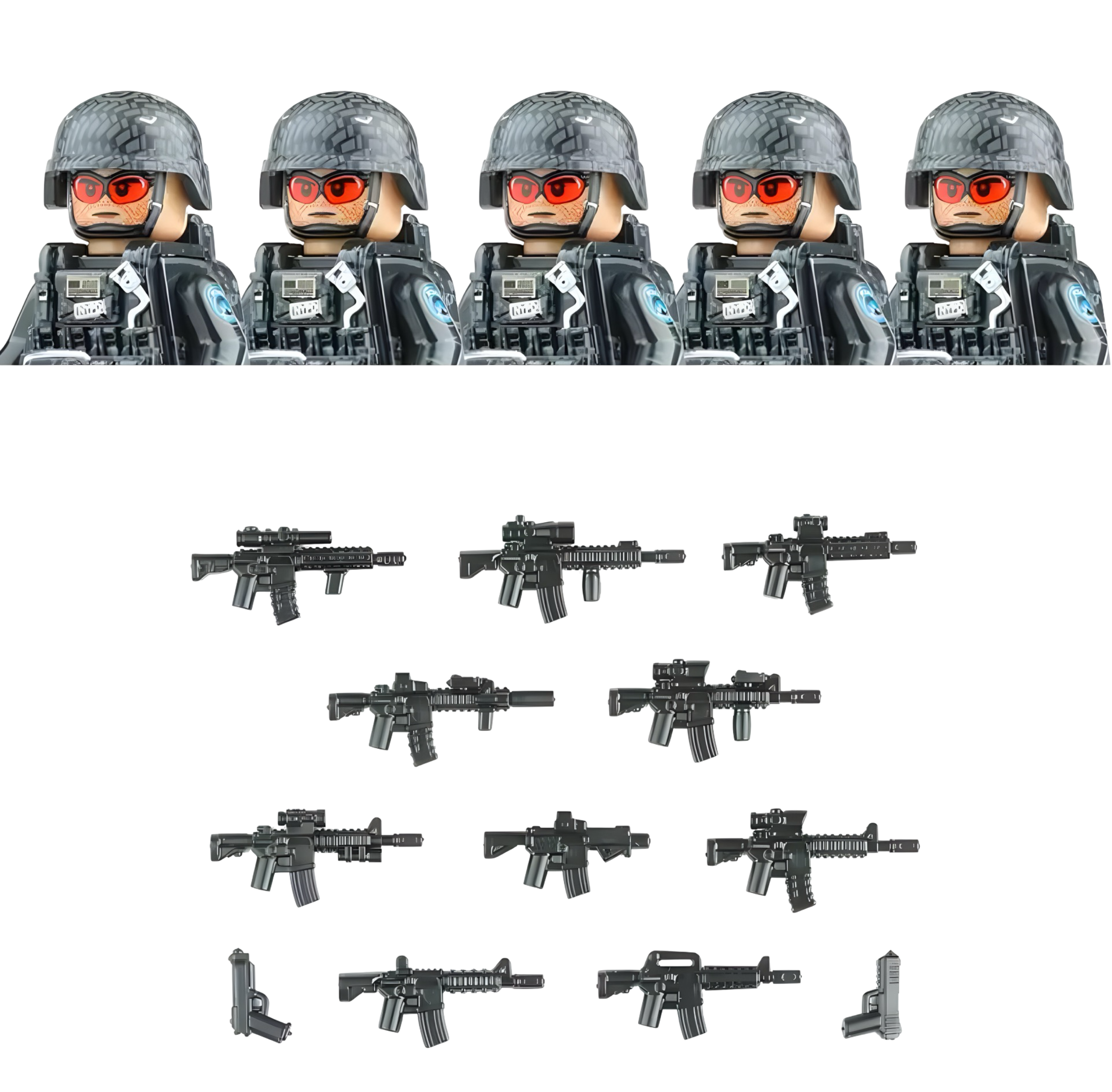 Modern Warfare Soldiers and Arsenal