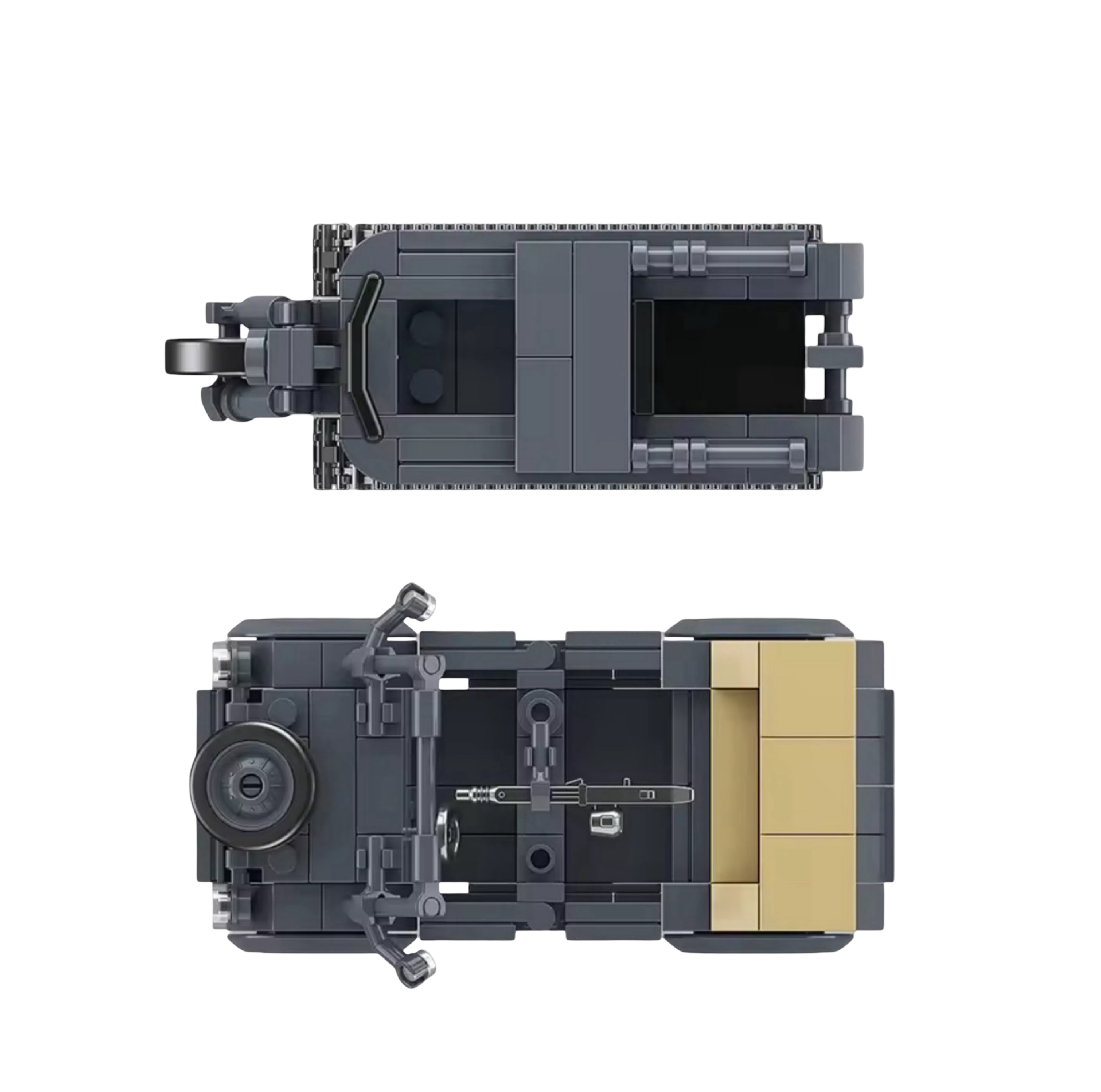 German Type 82 Kübelwagen with a FREE SD.KFZ. 2 (336 PCS) – WW2 Brick Compatible Military Build