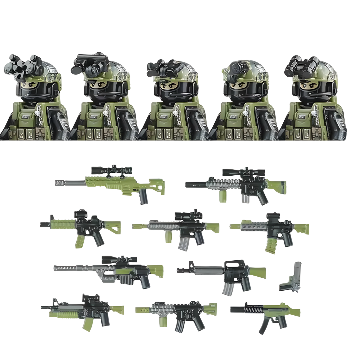 Modern Warfare Soldiers and Arsenal