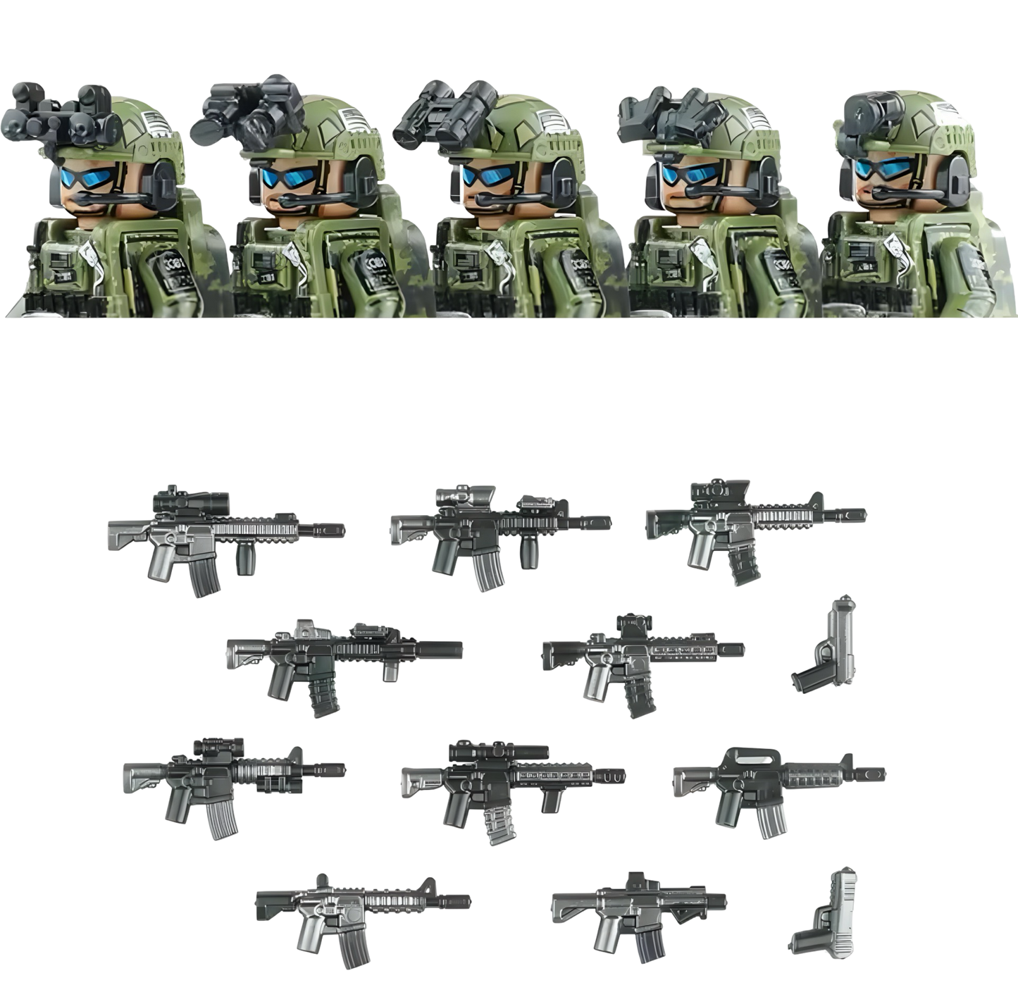 Modern Warfare Soldiers and Arsenal
