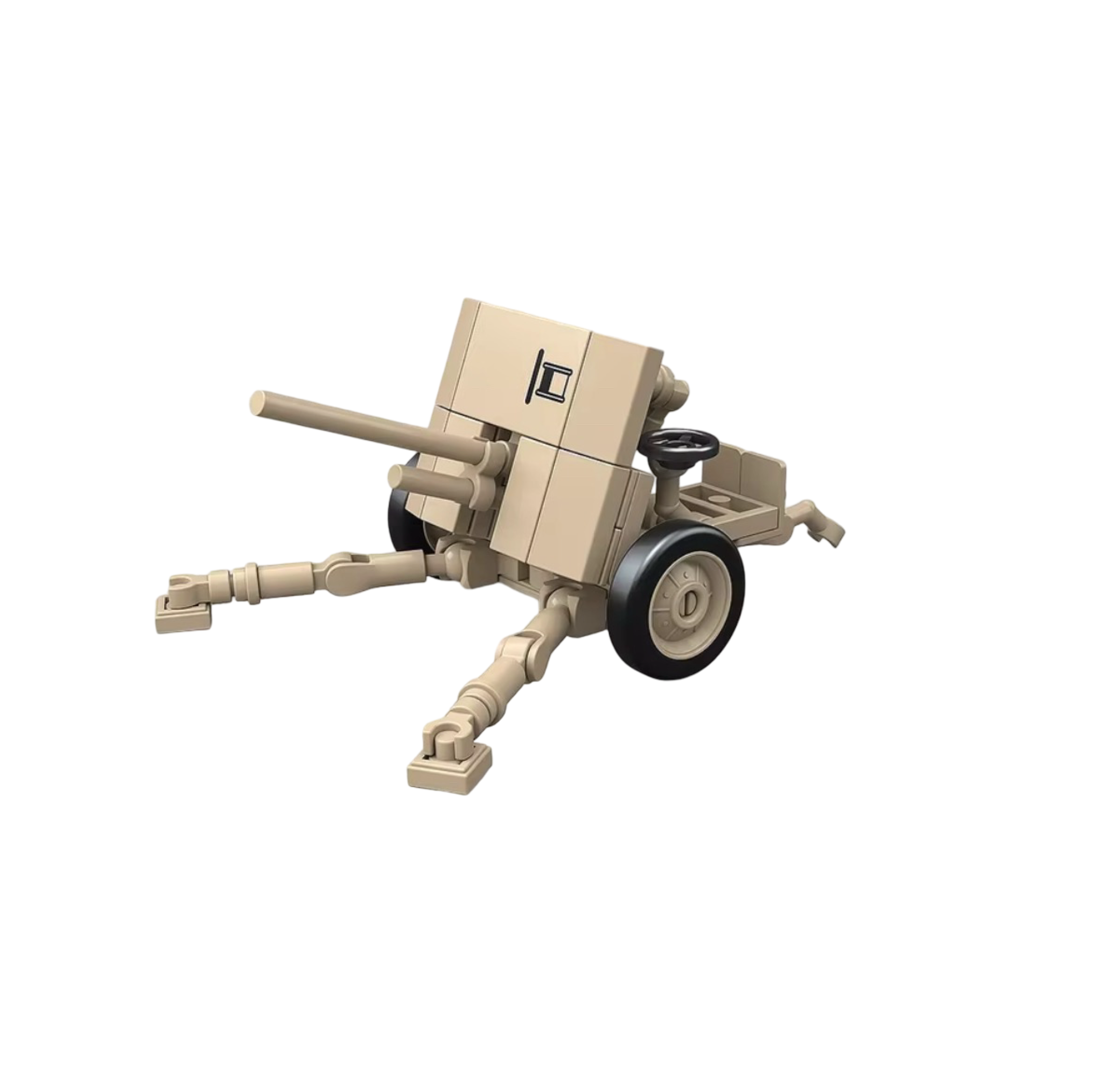 British Bren Gun Carrier Ordnance QF 2lber (389PCS) – WW2 Brick Compatible Military Build