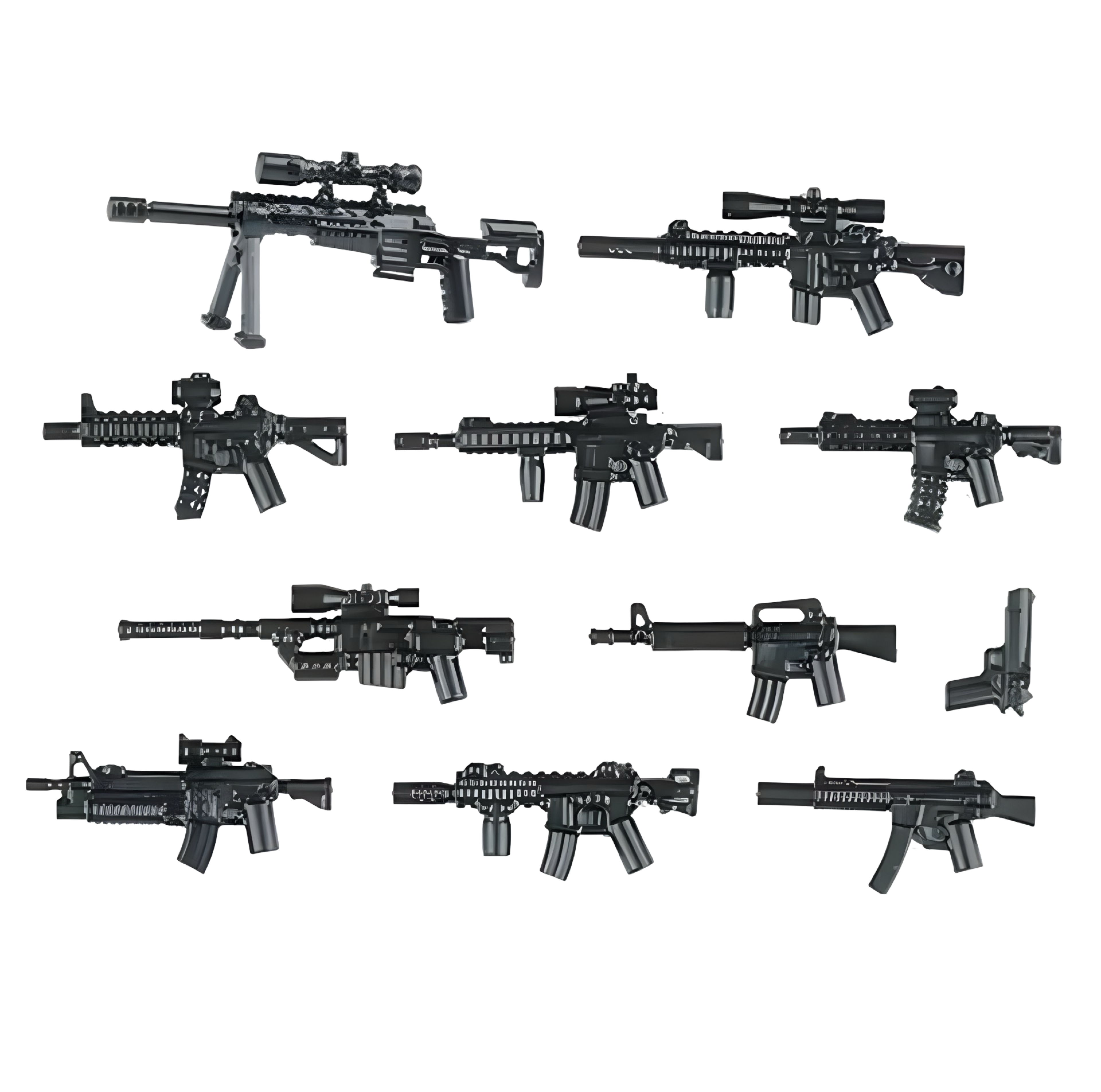 Modern Warfare Soldiers and Arsenal