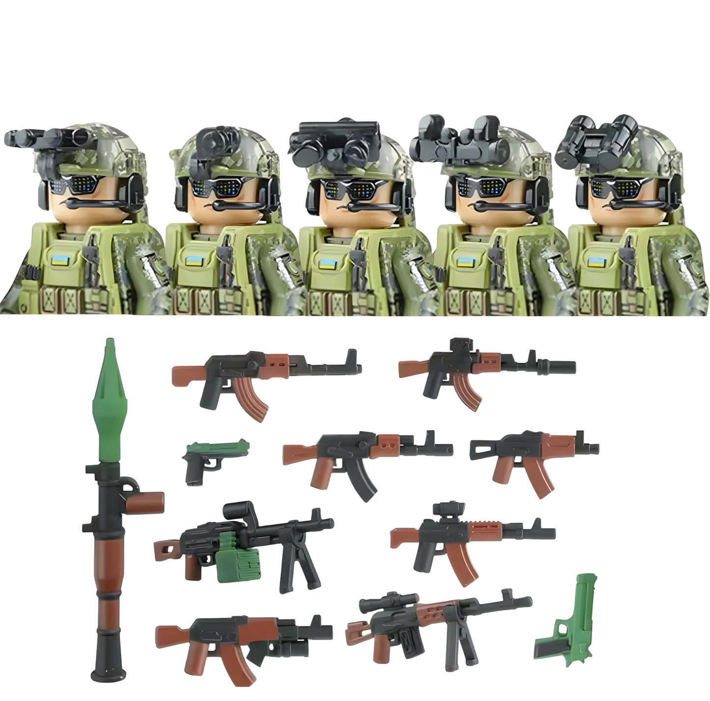 Modern Warfare Soldiers and Arsenal
