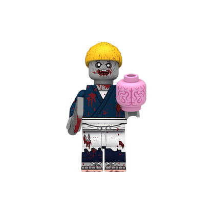 Brick Minifigures Zombies