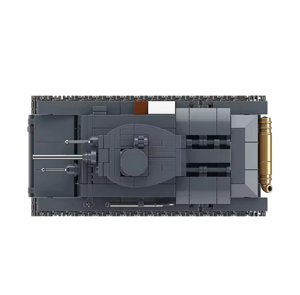 German Light Tank PZ.KPFW.38T (414PCS) – WW2 Brick Compatible Military Build