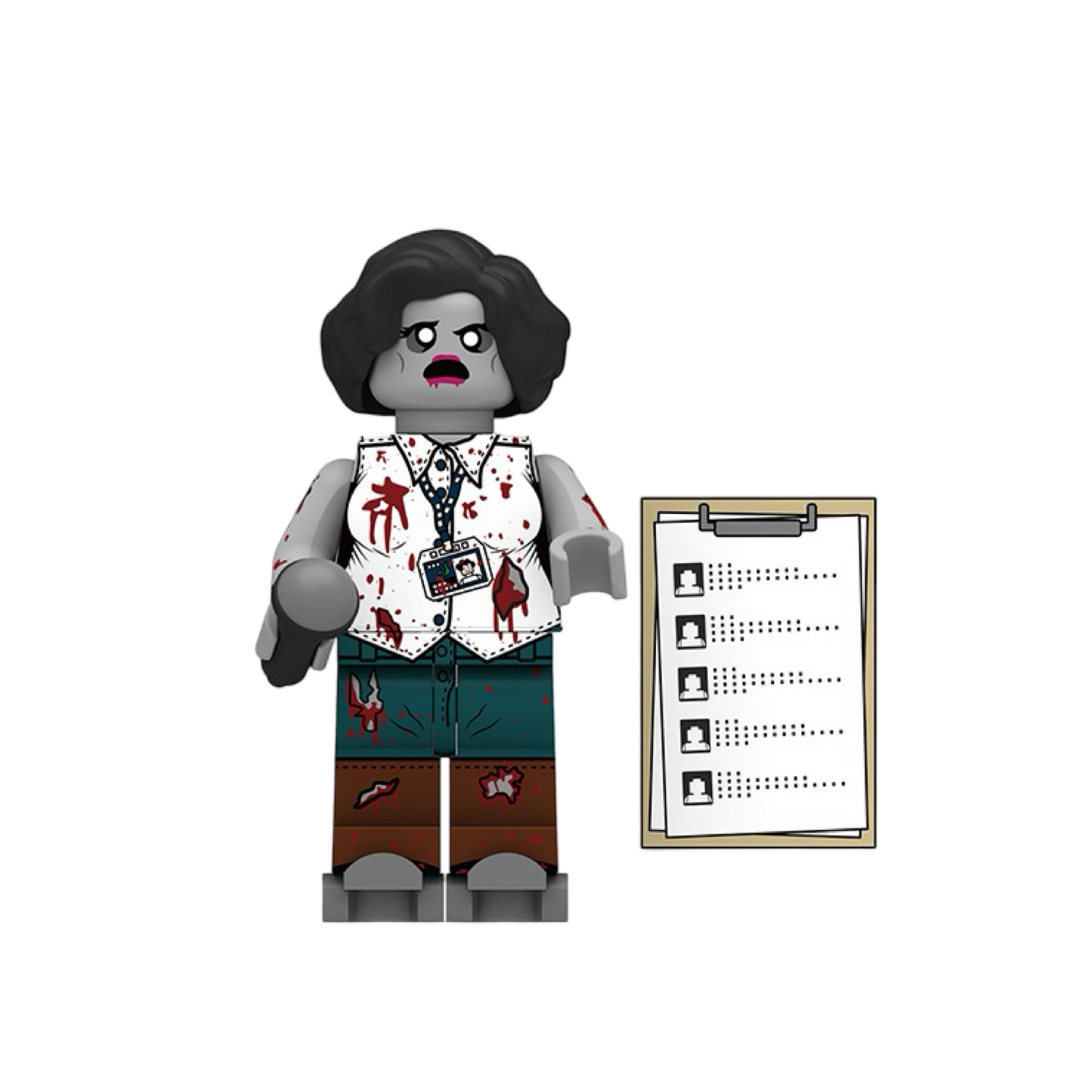 Brick Minifigures Zombies