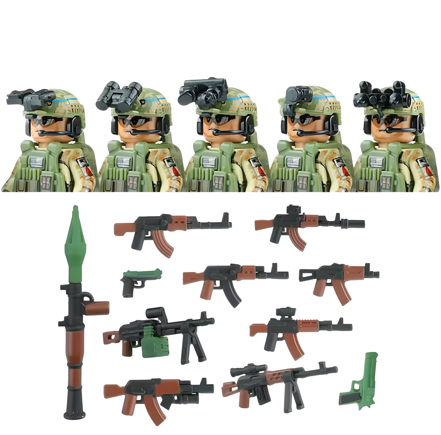 Modern Warfare Soldiers and Arsenal