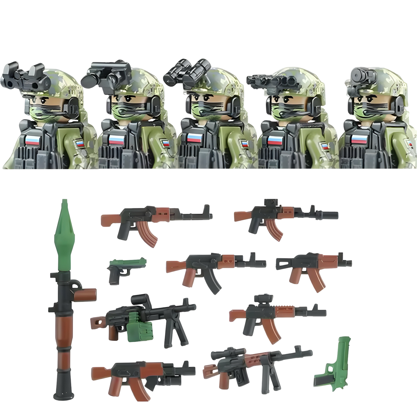 Modern Warfare Soldiers and Arsenal