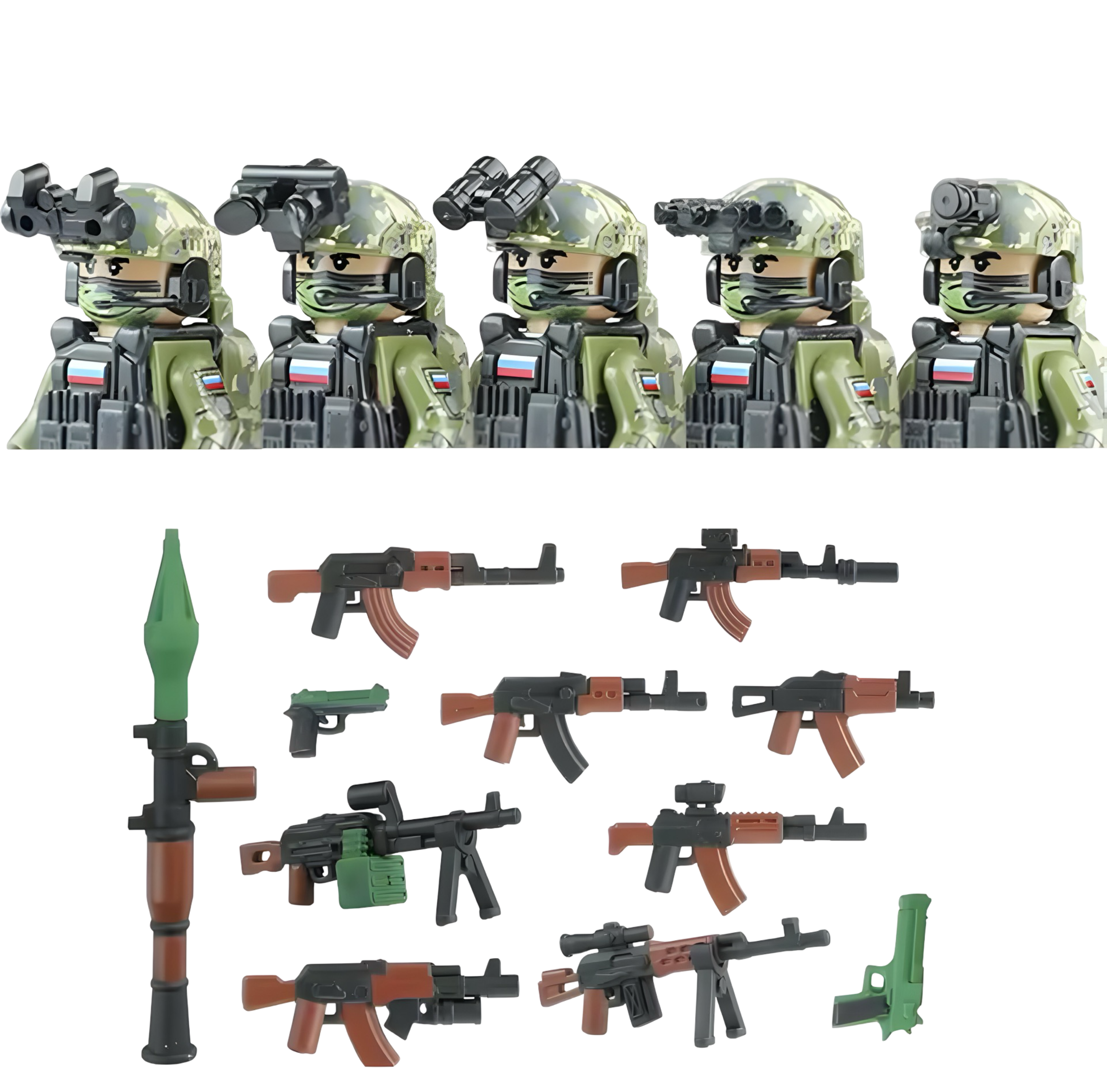 Modern Warfare Soldiers and Arsenal
