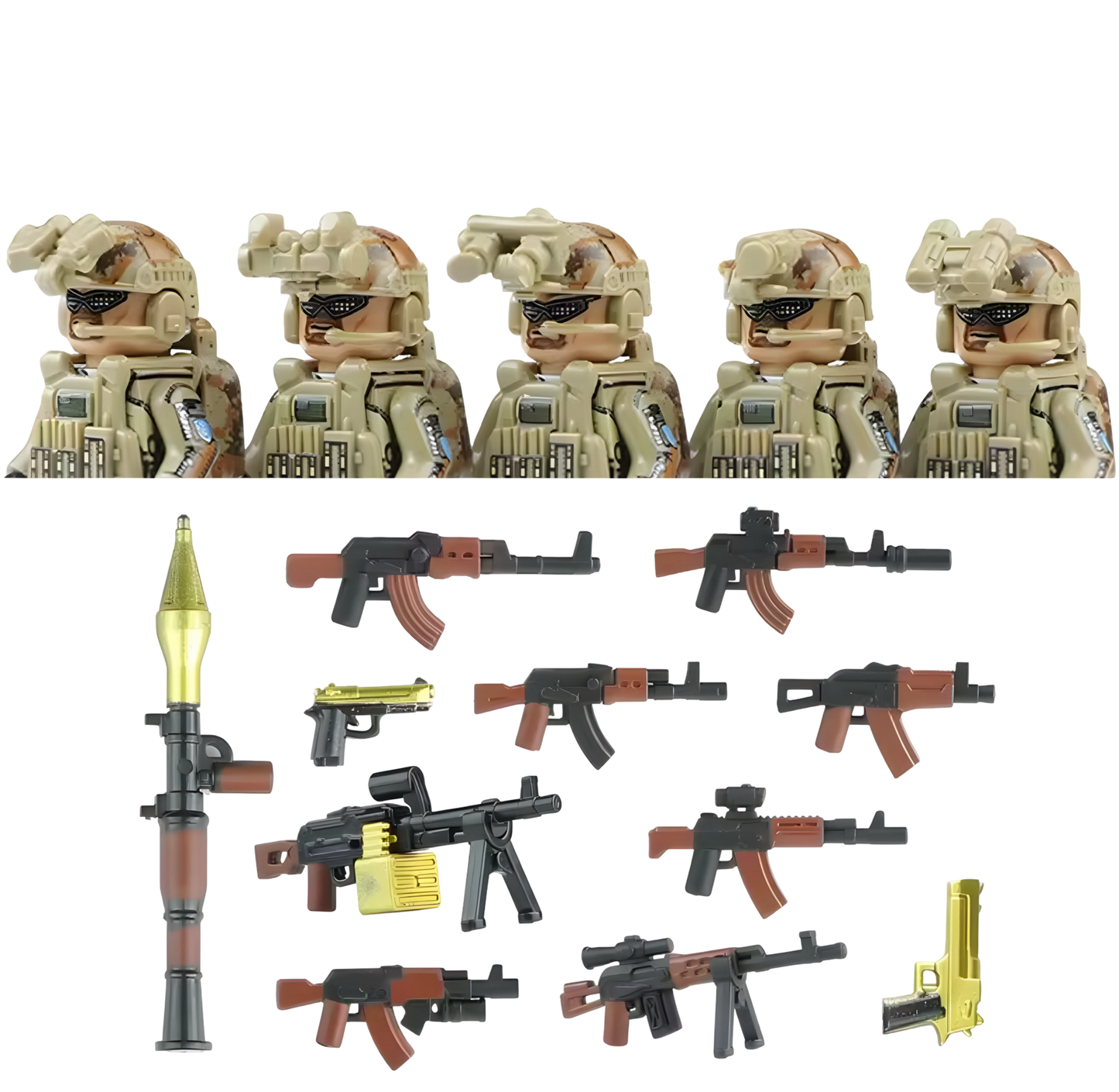 Modern Warfare Soldiers and Arsenal