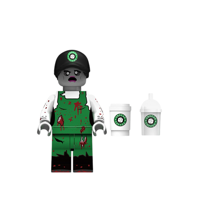 Brick Minifigures Zombies