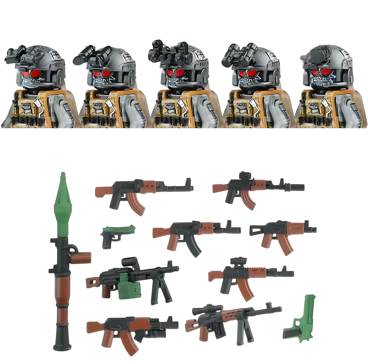 Modern Warfare Soldiers and Arsenal
