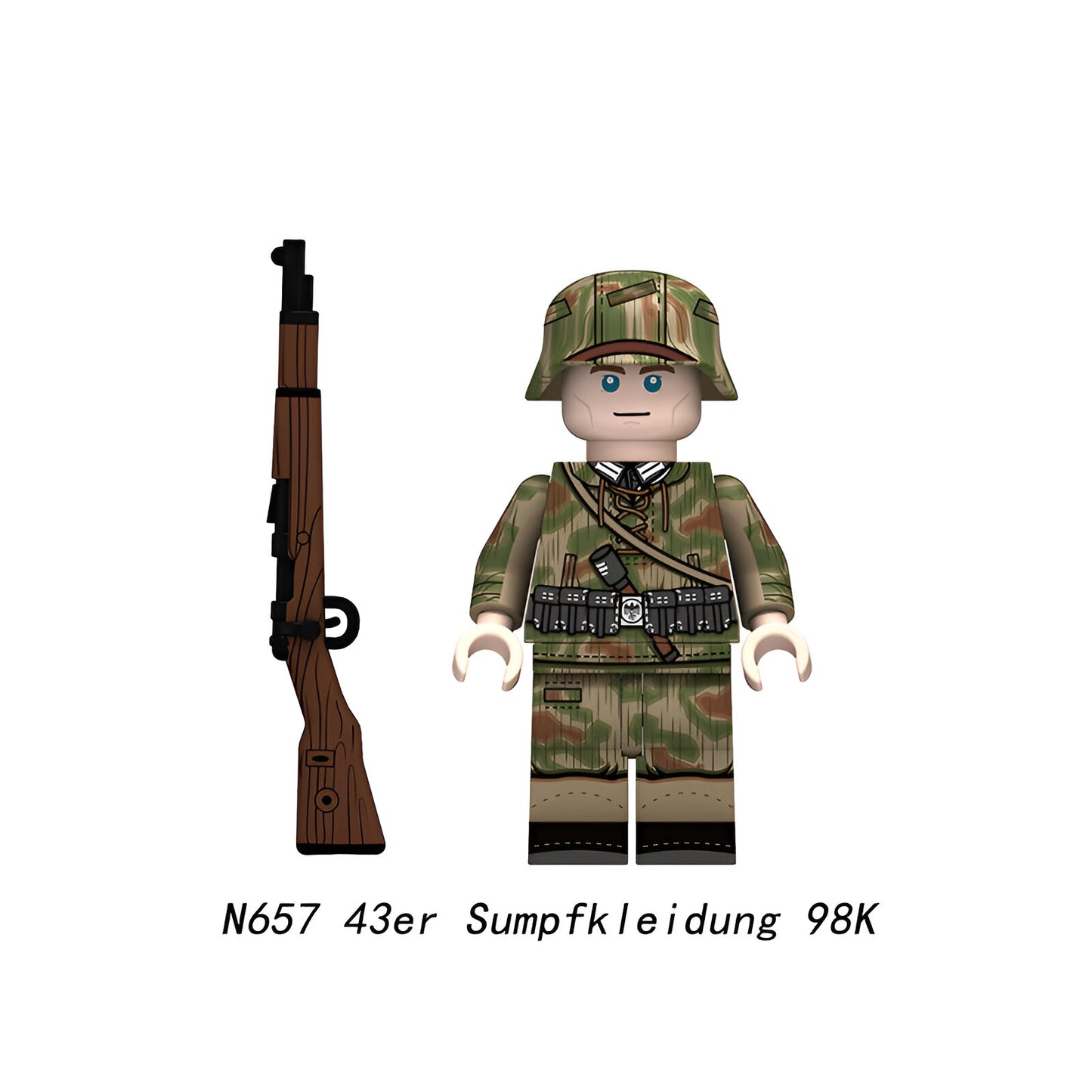 World War 2 German Sumpfkleidung Infantry