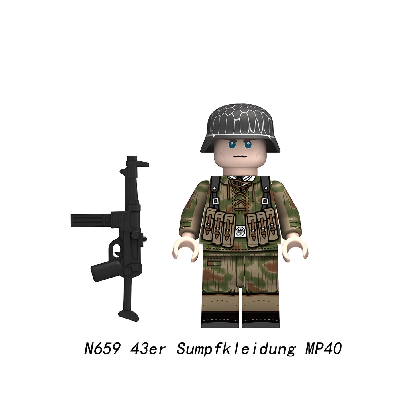 World War 2 German Sumpfkleidung Infantry