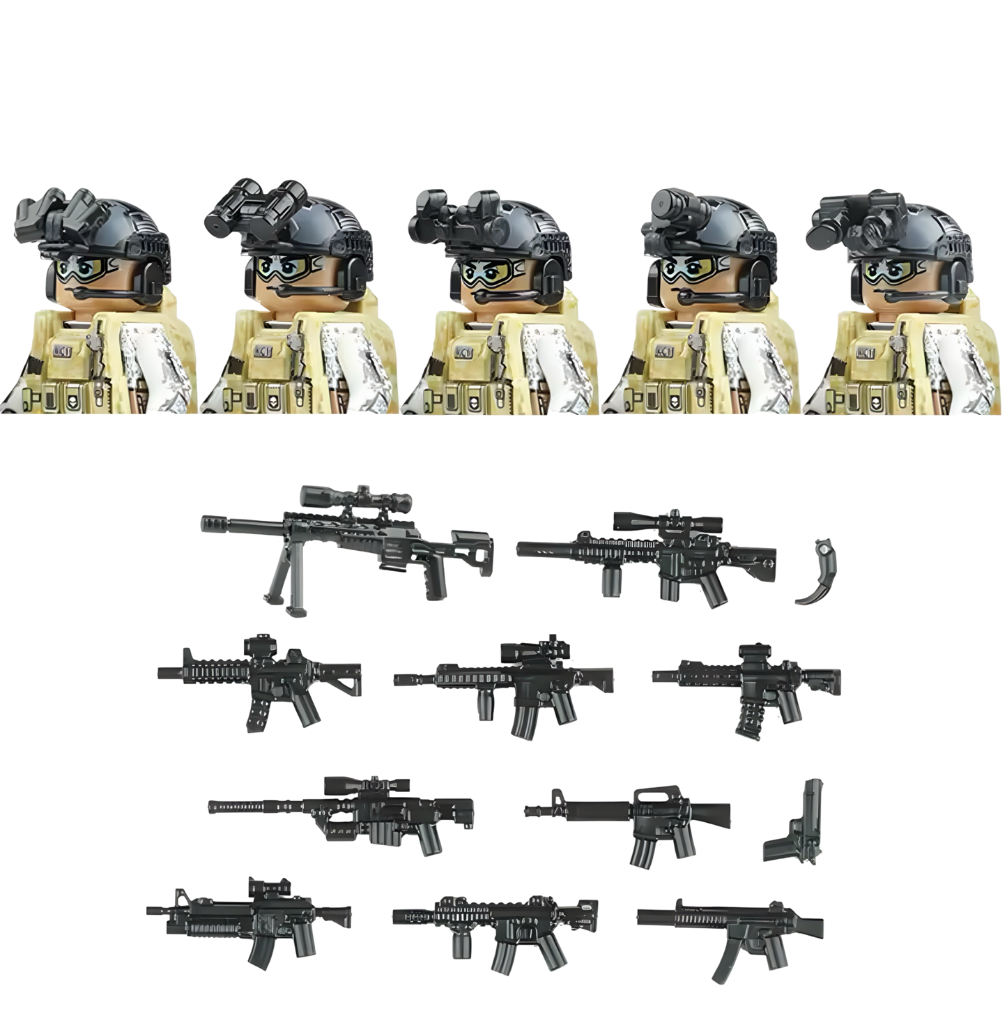 Modern Warfare Soldiers and Arsenal