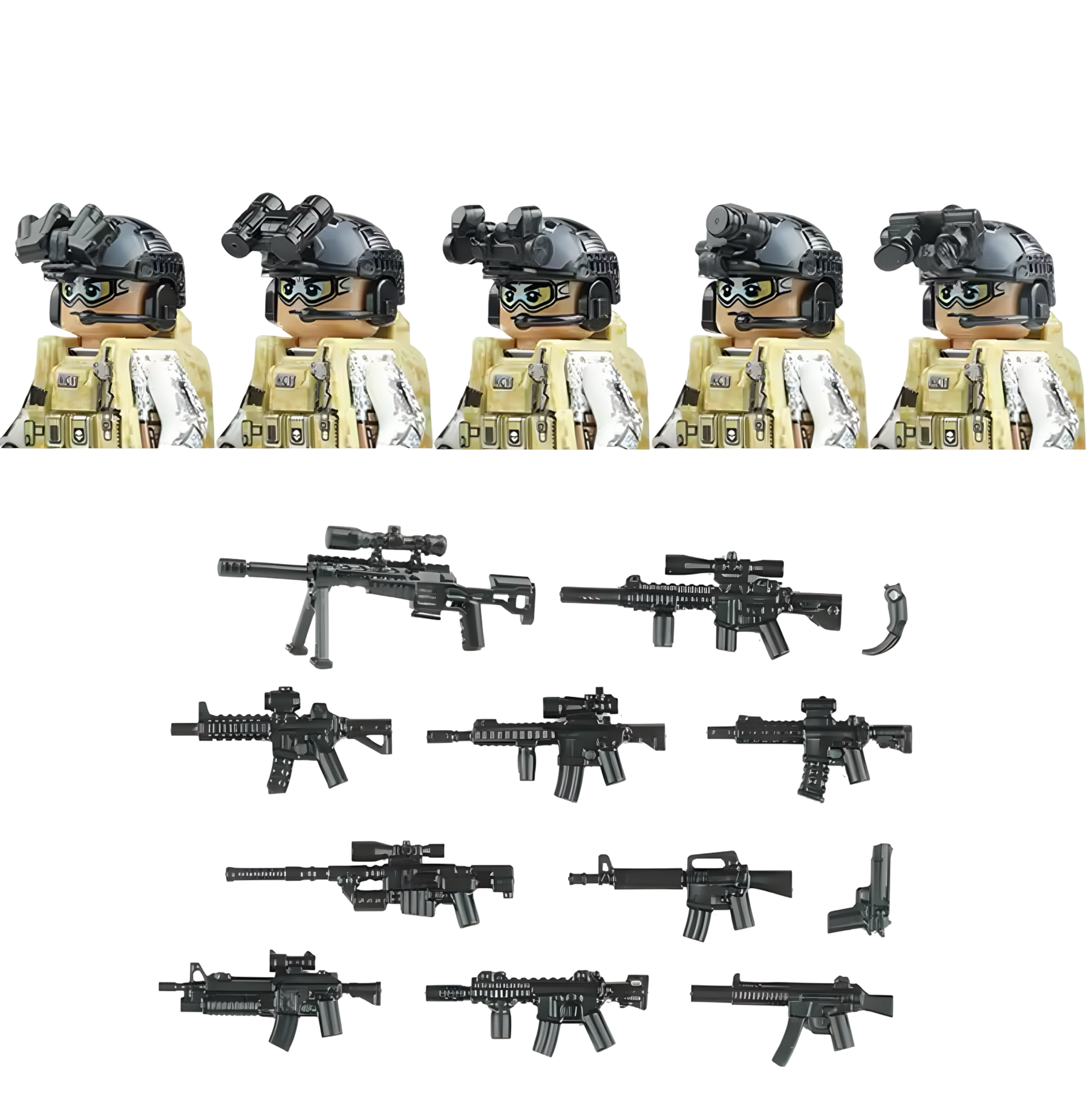 Modern Warfare Soldiers and Arsenal