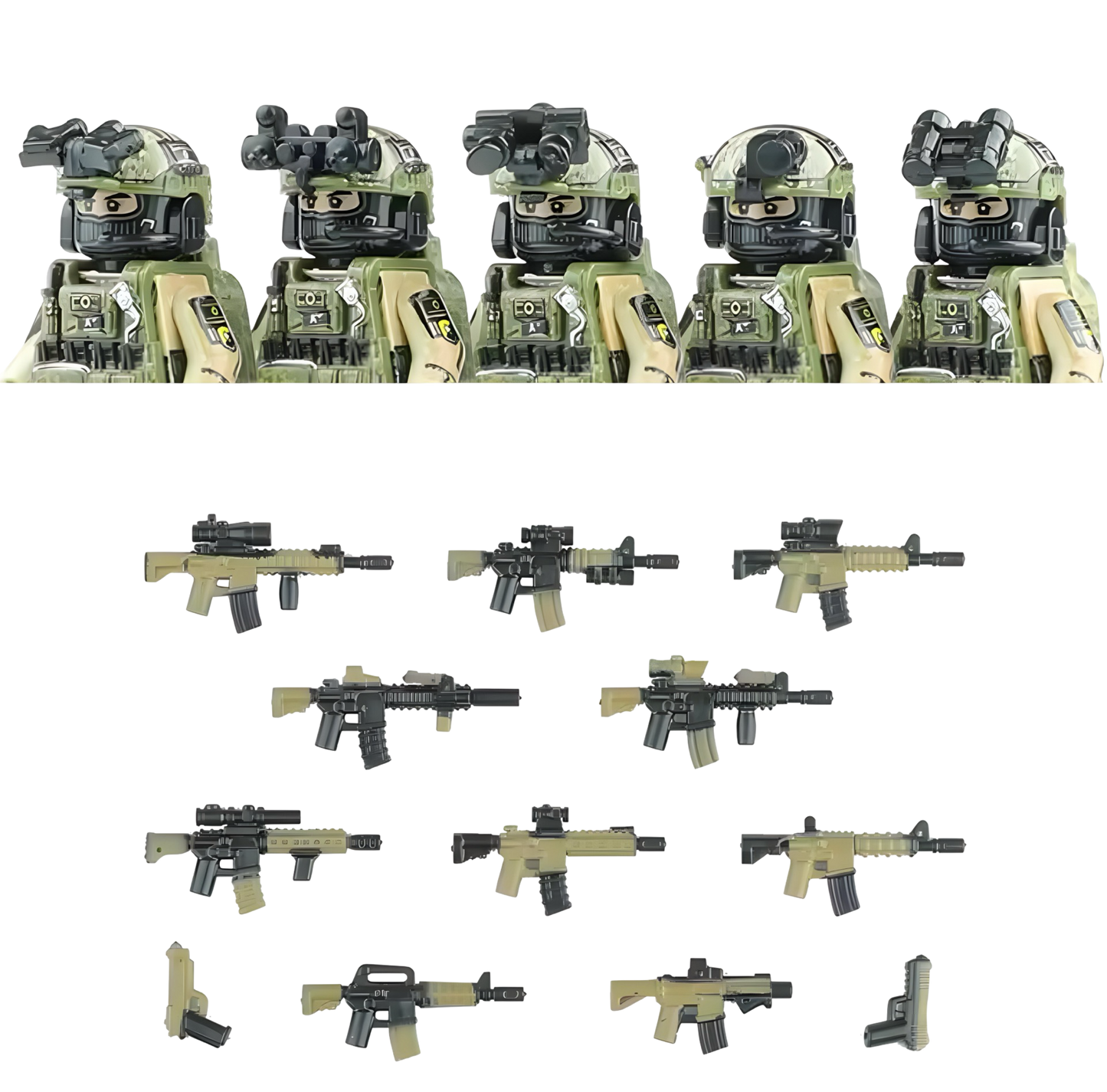 Modern Warfare Soldiers and Arsenal