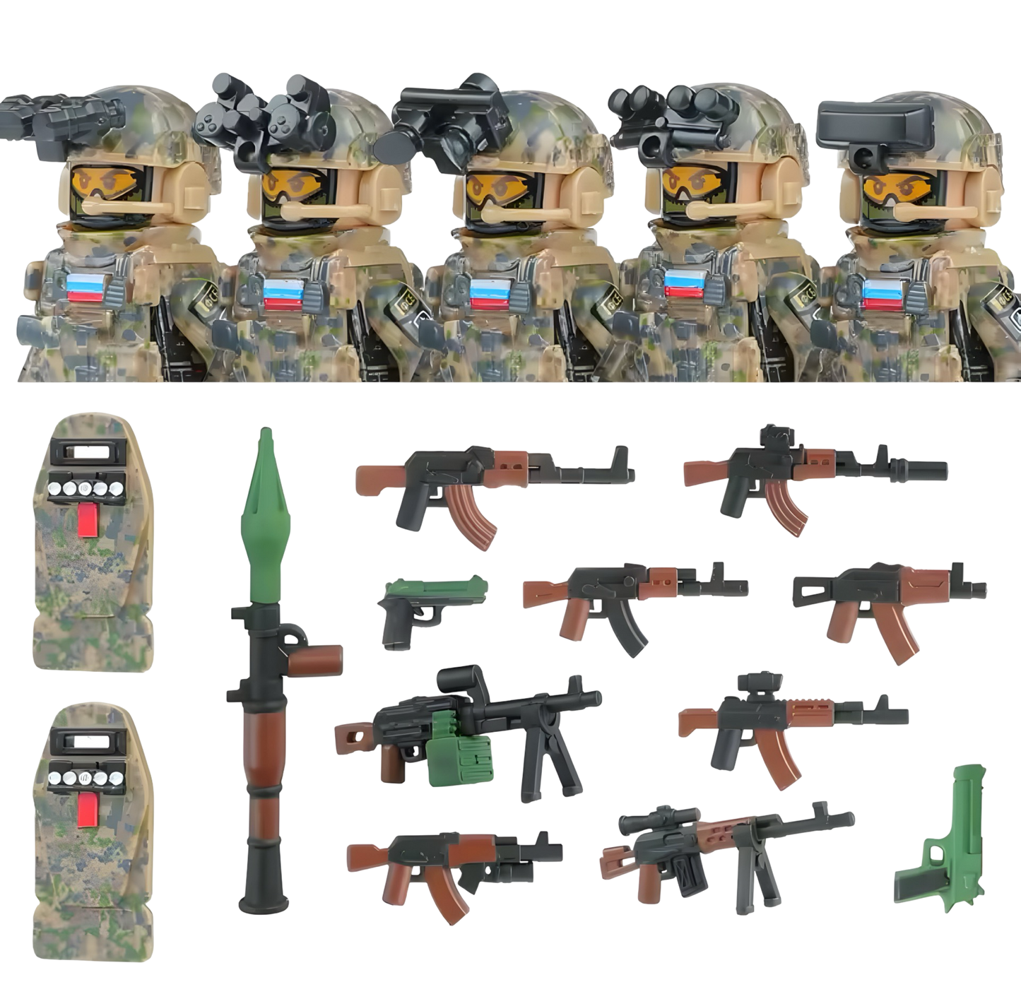 Modern Warfare Soldiers and Arsenal