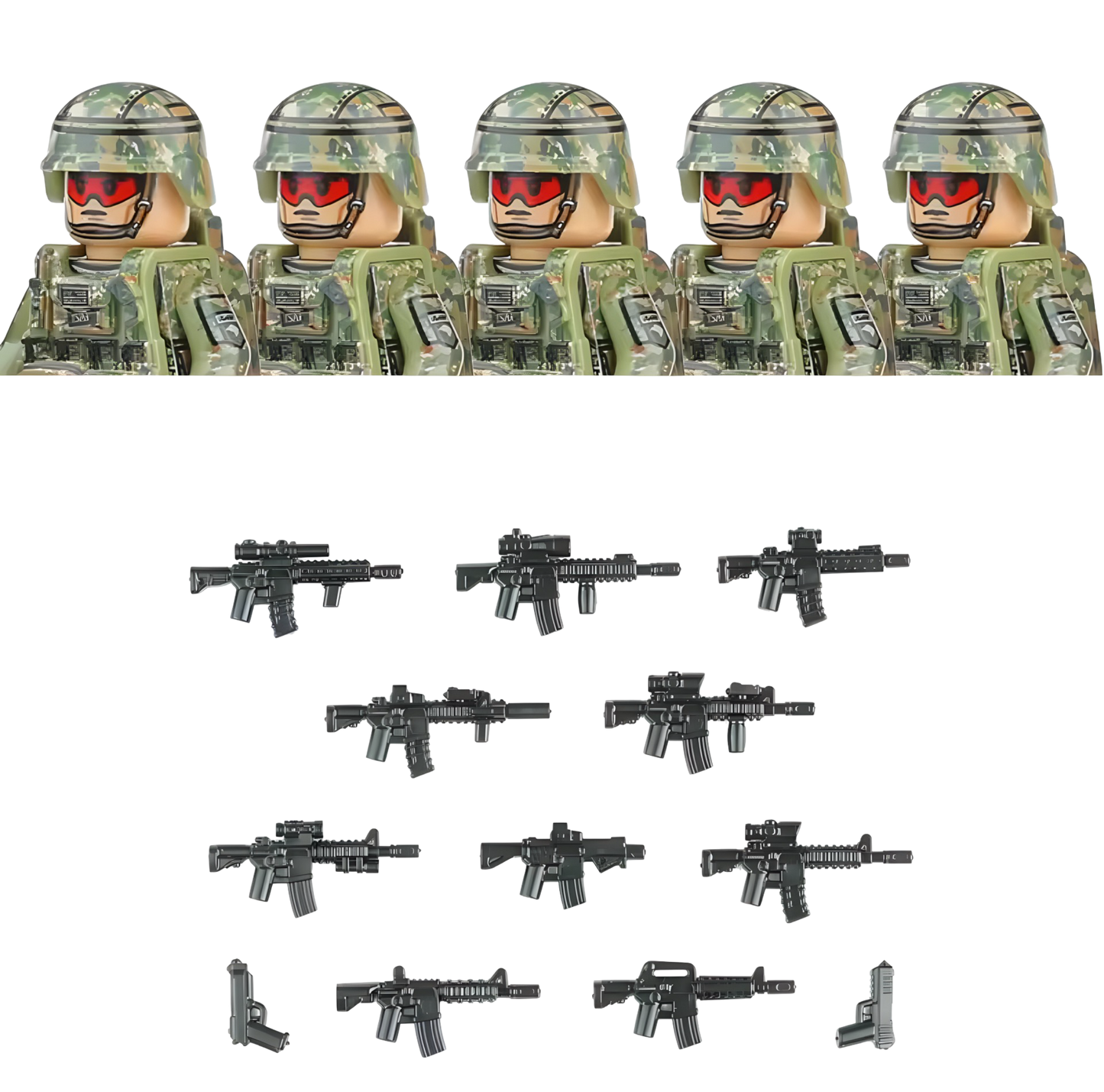 Modern Warfare Soldiers and Arsenal