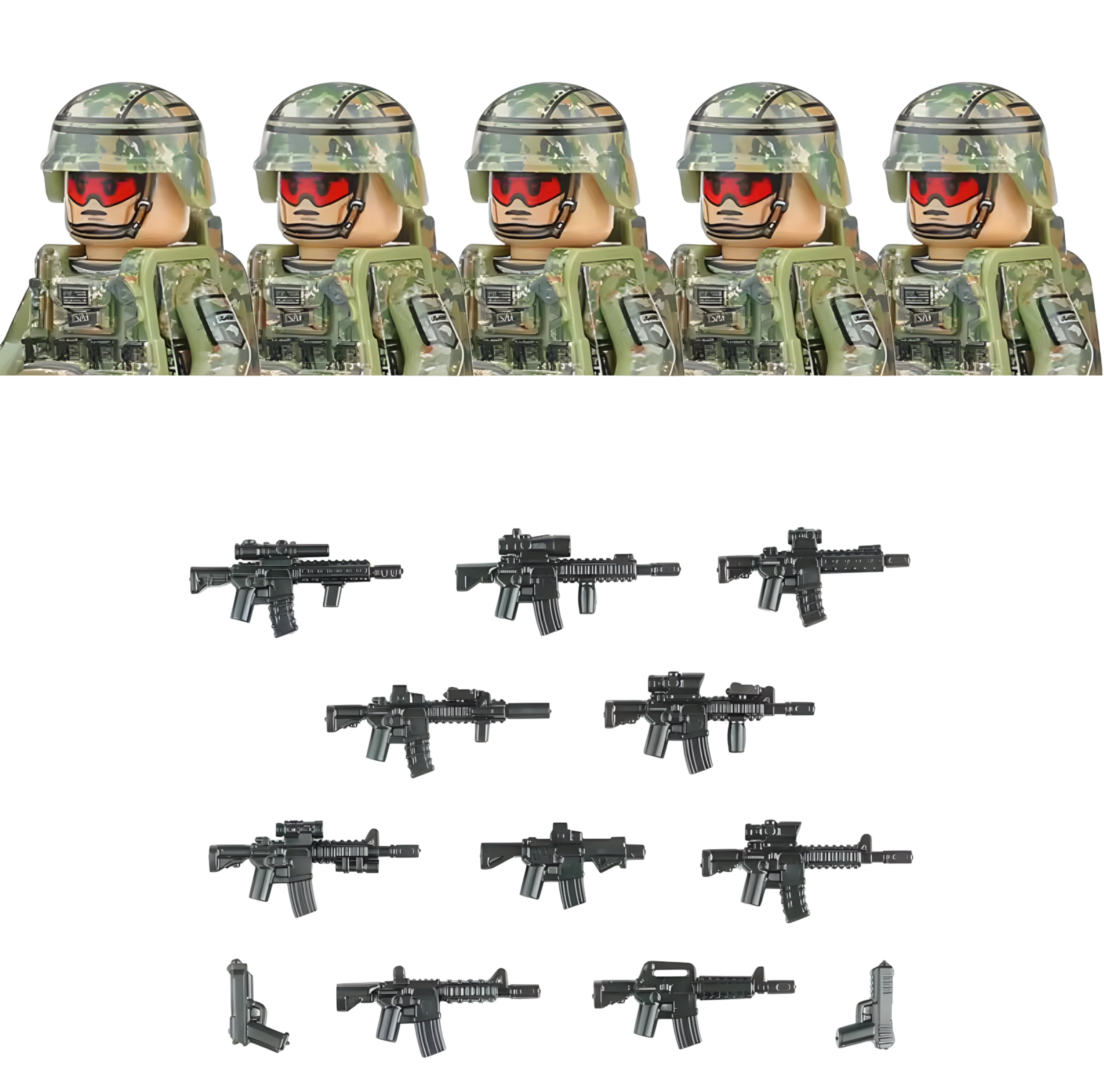Modern Warfare Soldiers and Arsenal