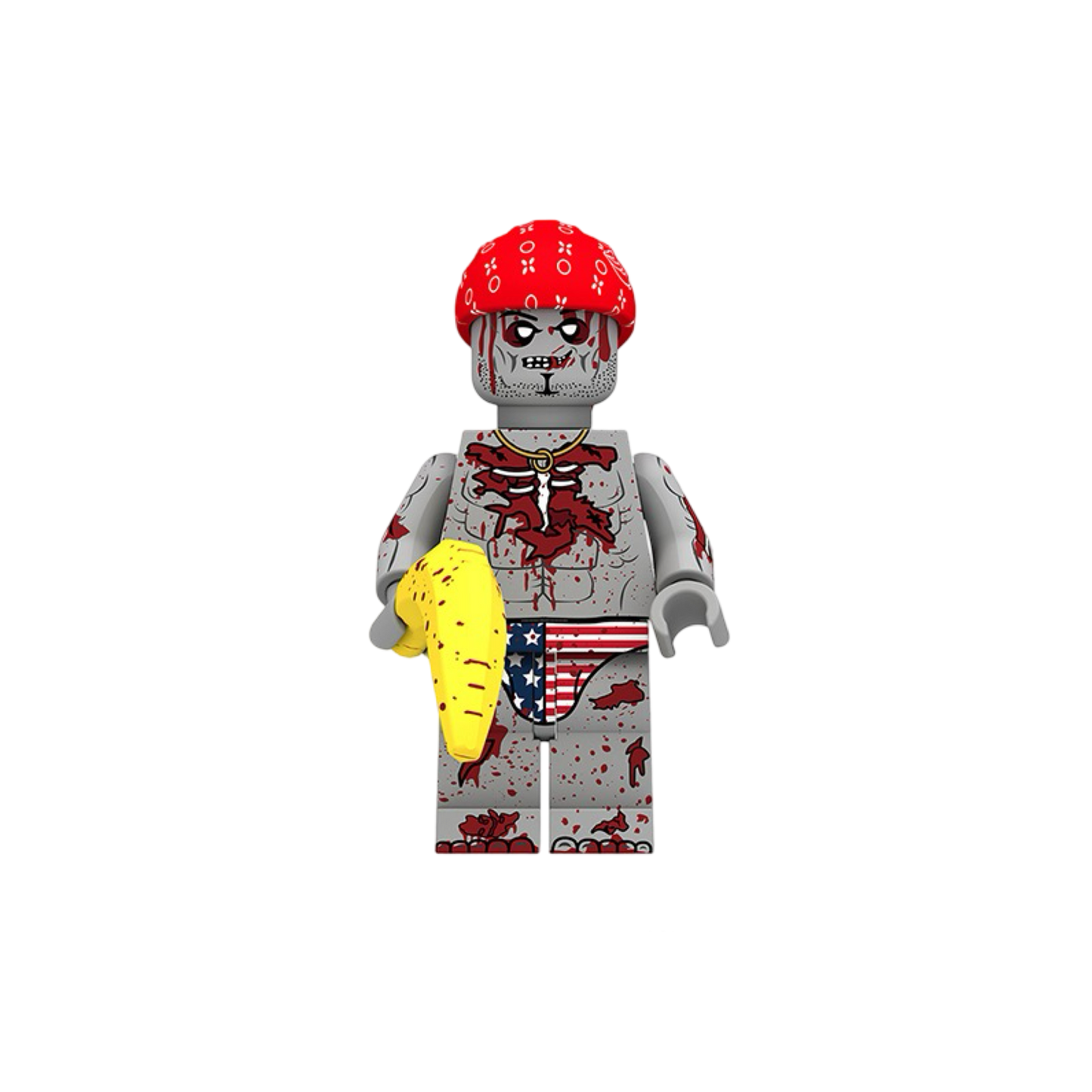 Brick Minifigures Zombies