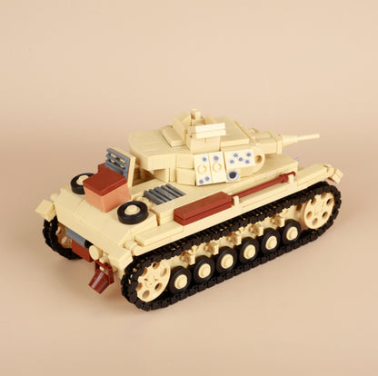 WW2 Military Germany North African PzKpfw III Tank